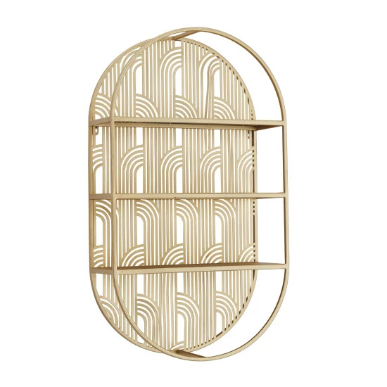 Flash Sale ๐ Studio 350 Gold Metal Glam Wall Shelf - 16 X 6 X 28 โ๏ธ - Image 2