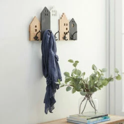 Buy ⌛ Studio 350 Multi MDF Farmhouse Wall Hook 12 X 22 X 3 - 22 X 3 X 12 🎁