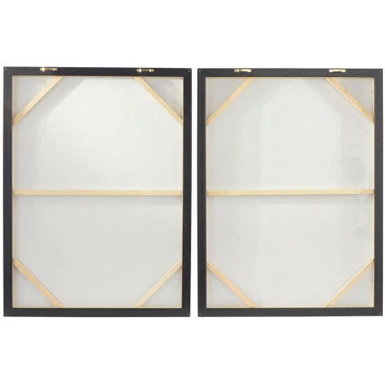Best reviews of ✔️ Studio 350 Canvas Contemporary Abstract Framed Wall Art With Black Frame 💯 - Image 6