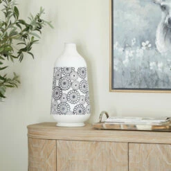 Coupon ⌛ Studio 350 Iron French Country Vase Black ⌛