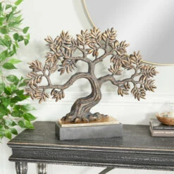 Flash Sale 😍 Studio 350 Bronze Polystone Natural Sculpture 18 X 23 X 5 - 23 X 5 X 18 ⭐