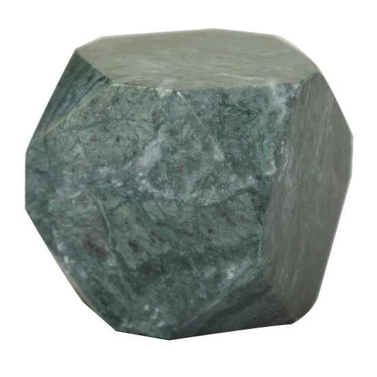 Deals 😍 Studio 350 Marble Modern Bookends (Set Of 2) - 4 X 4 X 4 Green 😉 - Image 8