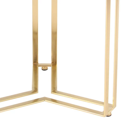 Top 10 ๐ Studio 350 Gold Metal Contemporary Accent Table 23 X 18 X 18 - 18 X 18 X 23Round ๐งจ - Image 7