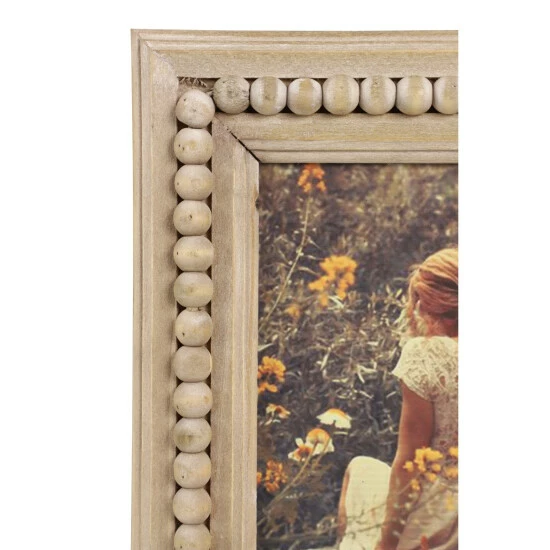 Promo ๐ Studio 350 Light Brown Wood Bohemian Photo Frame Standard - 9 X 1 X 11 ๐ - Image 4