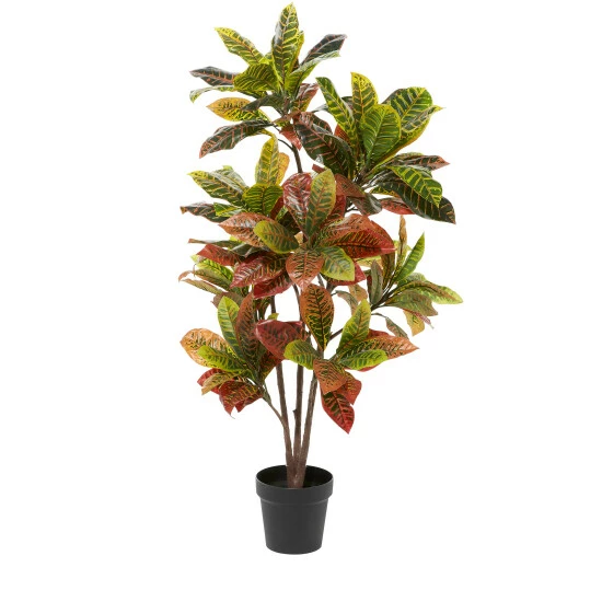 Top 10 🛒 Studio 350 49-in. Green And Red Faux Croton In Black Planter - 34 X 33 X 49 ❤️ - Image 2