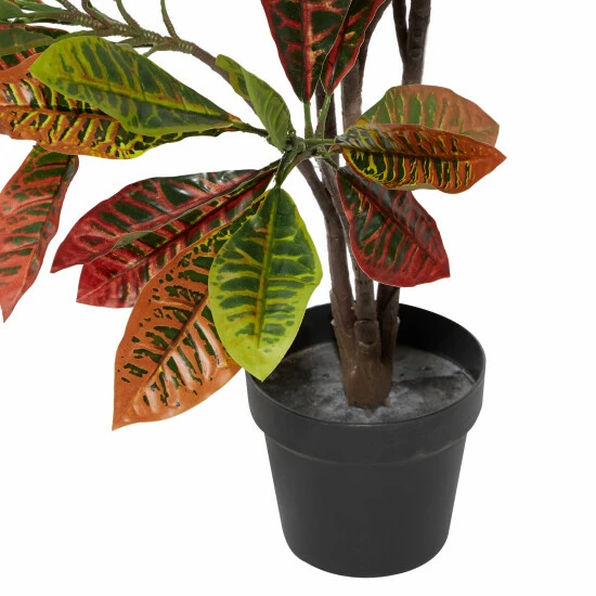 Top 10 🛒 Studio 350 49-in. Green And Red Faux Croton In Black Planter - 34 X 33 X 49 ❤️ - Image 5