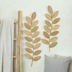 Brand new ๐ Studio 350 Brown Metal Coastal Wall Decor (Set Of 2) ๐ฅ