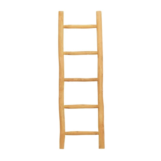 Wholesale 🔥 Studio 350 Brown Teak Wood Natural Ladder 59 X 18 X 2 ⭐ - Image 2