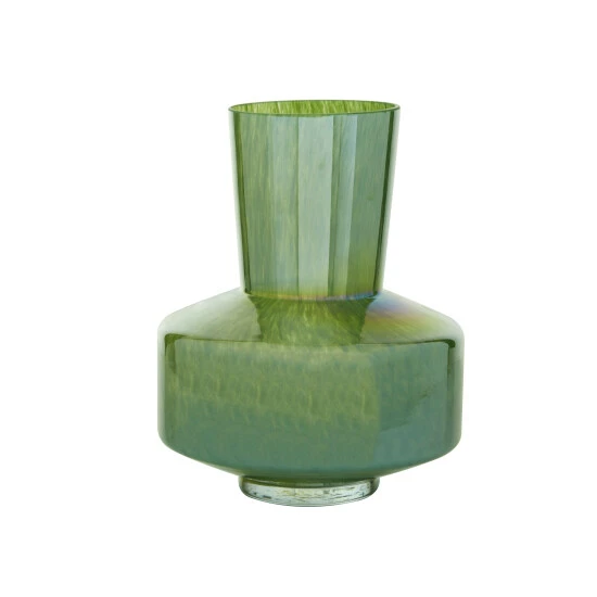 Coupon 😍 Studio 350 Green Glass Modern Vase 12 X 11 X 10 - 11 X 10 X 12 🌟 - Image 2