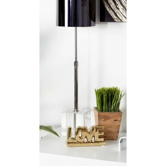 Best Pirce 🌟 Studio 350 Multi Porcelain Glam Decorative Sign (Set Of 2) - 6 X 2 X 3 🔔