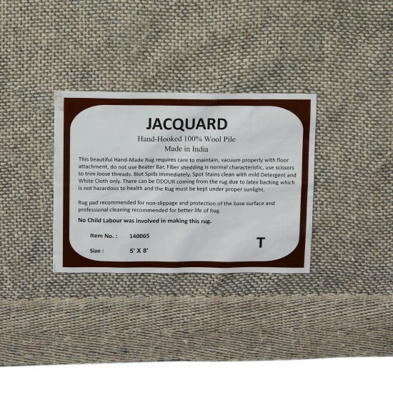 Best Sale ⭐ Studio 350 Blue Wool Modern Area Rug - 60 X 96 X 1 ✨ - Image 4