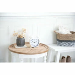 Best deal 🔥 Studio 350 White Iron Farmhouse Clock 8 X 7 X 3 - 7 X 3 X 8 🥰