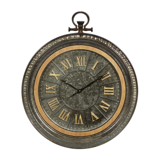 Best Pirce ๐ Studio 350 Black Iron Farmhouse Wall Clock 29 X 24 X 3 - 24 X 3 X 29 โจ - Image 2