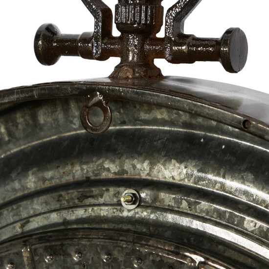 Best Pirce ๐ Studio 350 Black Iron Farmhouse Wall Clock 29 X 24 X 3 - 24 X 3 X 29 โจ - Image 7