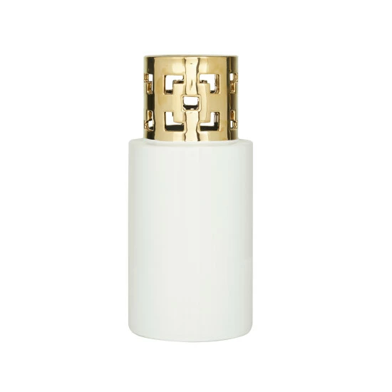 Best Pirce โ๏ธ Studio 350 White Stoneware Glam Vase ๐ - Image 6