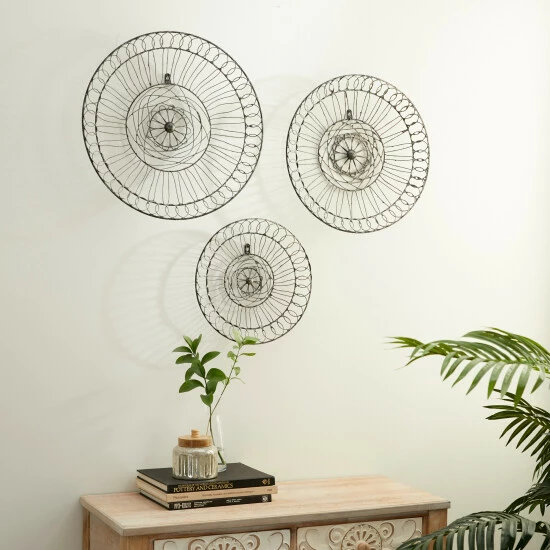 Best reviews of ⌛ Studio 350 Black Iron Eclectic Wall Decor Architecture (Set Of 3) 🌟 - Image 2