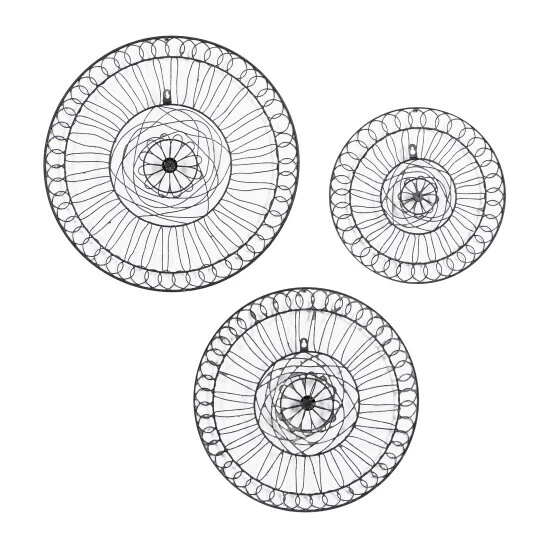 Best reviews of ⌛ Studio 350 Black Iron Eclectic Wall Decor Architecture (Set Of 3) 🌟 - Image 5