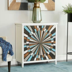 Discount 🔥 Studio 350 Brown Wood Farmhouse Cabinet 😉