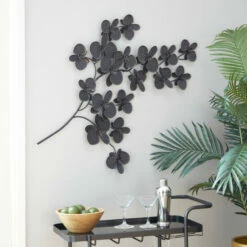 Flash Sale 🥰 Studio 350 Black Iron Contemporary Wall Decor 46 X 31 X 3 ✨