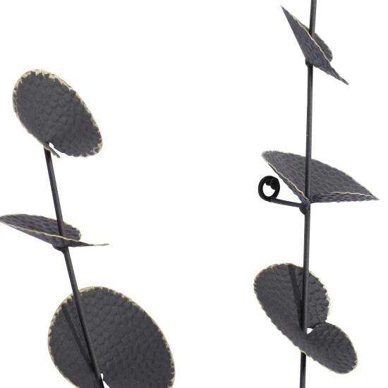 Cheap 😍 Studio 350 Black Iron Contemporary Wall Decor 😀 - Image 4