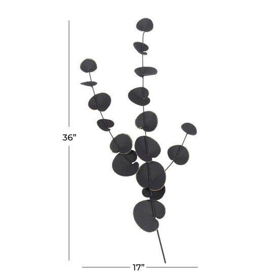 Cheap 😍 Studio 350 Black Iron Contemporary Wall Decor 😀 - Image 6