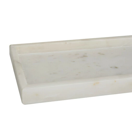 Best Pirce 😉 Studio 350 CosmoLiving By Cosmopolitan Marble Tray With Raised Border (Set Of 2) Black 👏 - Image 4