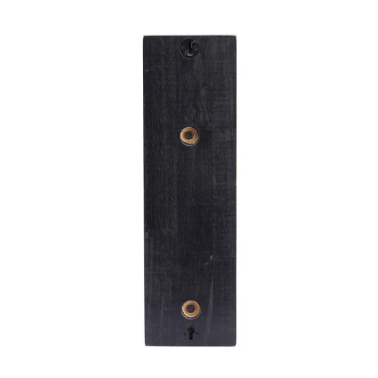 Coupon 🥰 Studio 350 Poplar Farmhouse Wall Sconce - 6 X 7 X 23 Black ✔️ - Image 6