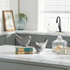 Outlet 🌟 Studio 350 Ceramic Coastal Sculpture Bird (Set Of 2) - 5 X 18 X 9 White 🛒