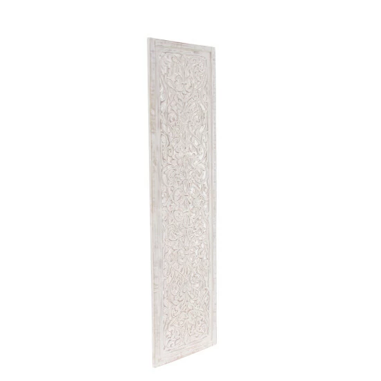 Cheapest ✨ Studio 350 White Washed Distressed Wood Ornate Farmhouse Room Divider Screen 🔔 - Image 4