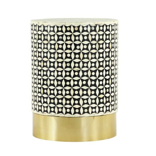 Deals ๐ Studio 350 Gold Metal Eclectic Accent Table 20 X 15 X 15 - 15 X 15 X 20 โ๏ธ - Image 2