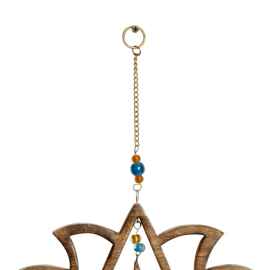 Buy 💯 Studio 350 Gold Wood Eclectic Windchime 30 X 15 X 1 🛒 - Image 6