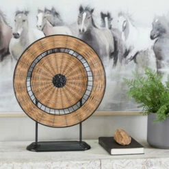 Buy ❤️ Studio 350 Brown Metal Natural Sculpture - 17 X 5 X 21 👏