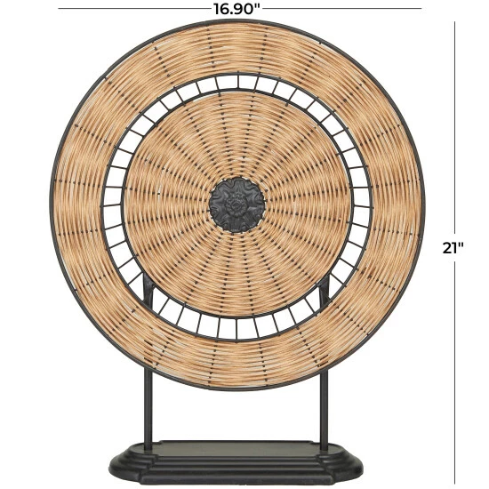 Buy โค๏ธ Studio 350 Brown Metal Natural Sculpture - 17 X 5 X 21 ๐ - Image 6