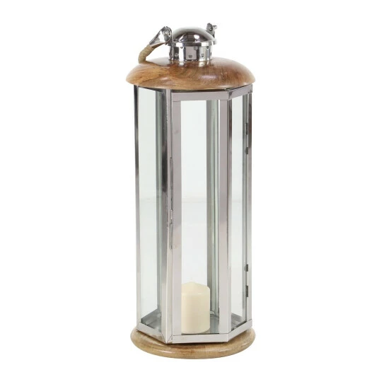 Coupon ๐งจ Studio 350 Traditional 25 X 10 Inch Wood And Metal Candle Lantern ๐ฅ
