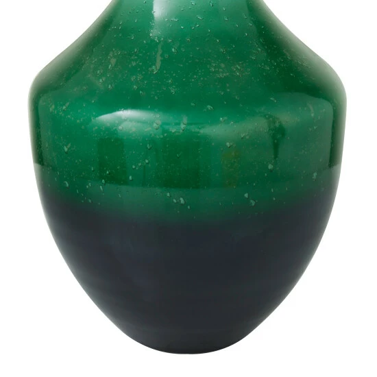 Budget 🎁 Studio 350 Green Glass Modern Vase 22 X 12 X 12 😍 - Image 4
