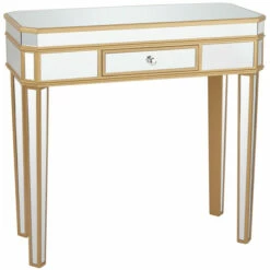 Cheapest 😀 Studio 350 Gold Glass Glam Console Table - 32 X 15 X 31 🤩