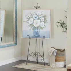 Best Sale 🥰 Studio 350 Black Iron Country Cottage Easel - 21 X 27 X 65 😉