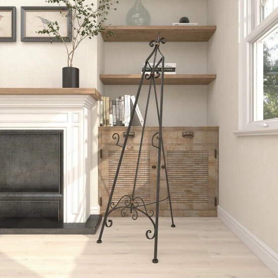 Best Sale 🥰 Studio 350 Black Iron Country Cottage Easel - 21 X 27 X 65 😉 - Image 6