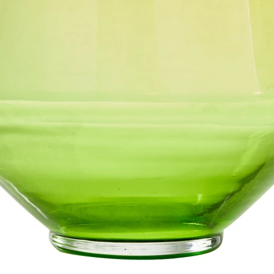 Best reviews of ⭐ Studio 350 Cylindrical Iridescent Yellow And Green Smoked Glass Vase 9" X 20" ⌛ - Image 5