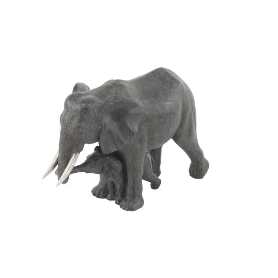 Cheap 🛒 Studio 350 Grey Polystone Eclectic Sculpture Elephant 13 X 20 X 7 - 20 X 7 X 13 👍 - Image 4