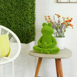 Wholesale 🔥 Studio 350 Green MGO Eclectic Frog Garden Sculpture 🧨