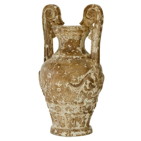 Coupon 🧨 Studio 350 Light Brown Resin Farmhouse Vase 22 X 11 X 11 ❤️ - Image 6