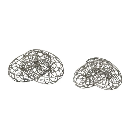 Best Pirce ๐งจ Studio 350 Metal Contemporary Sculpture (Set Of 2) - S/2 12", 10"W Gold ๐ - Image 8