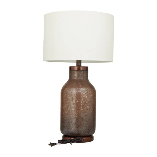 Best deal 🔔 Studio 350 Brown Glass Modern Accent Lamp - 17 X 17 X 31 🎁 - Image 7