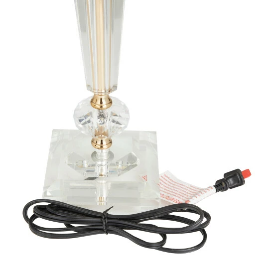 Best Pirce 😀 Studio 350 White Linen Traditional Buffet Lamp 25 X 12 X 12 - 12 X 12 X 25 Round 🎉 - Image 6