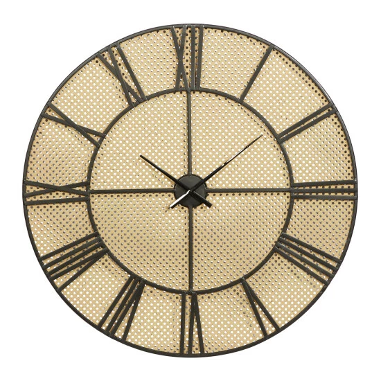Best Sale 🔥 Studio 350 Brown Metal Traditional Wall Clock 35 X 35 X 3 - 35 X 3 X 35 ❤️ - Image 2