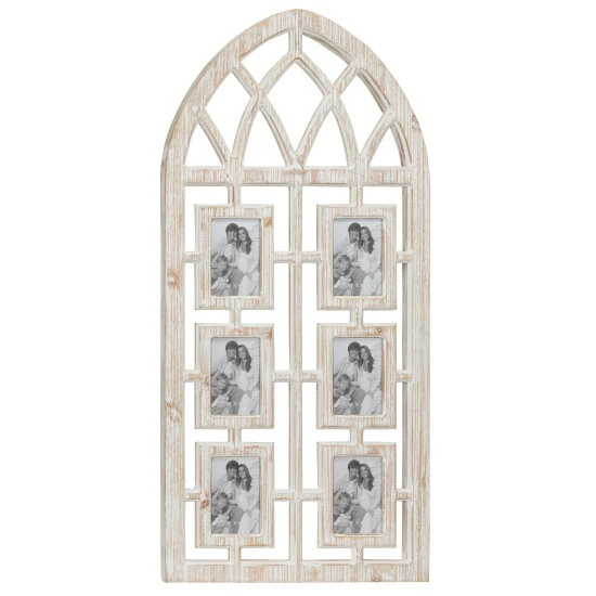 Deals 🔔 Studio 350 Light Brown MDF Vintage Wall Photo Frame Family 41 X 19 X 1 ⭐ - Image 2