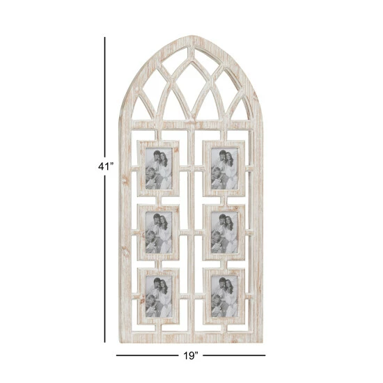 Deals 🔔 Studio 350 Light Brown MDF Vintage Wall Photo Frame Family 41 X 19 X 1 ⭐ - Image 5