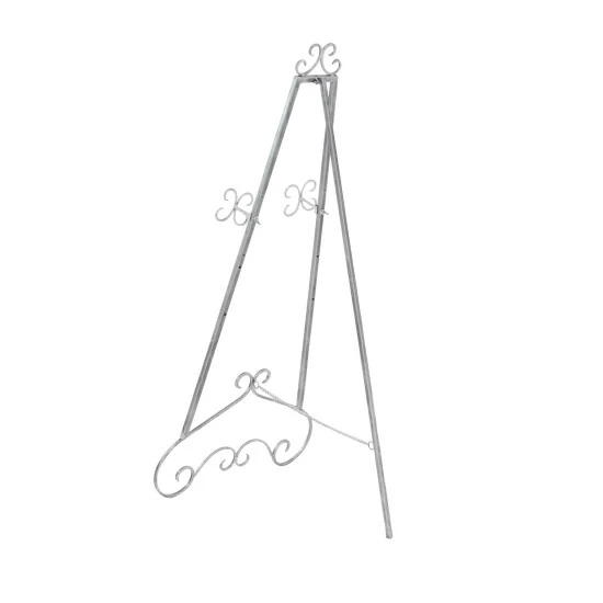 Outlet โ Studio 350 Silver Metal Traditional Easel 70 X 22 X 22 - 22 X 22 X 70 ๐งจ - Image 3