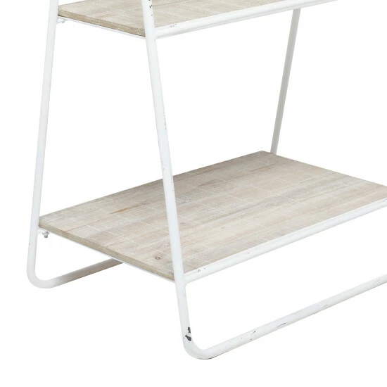 Flash Sale 🎁 Studio 350 Metal Farmhouse Shelving Unit - 13 X 20 X 36 White 🛒 - Image 5